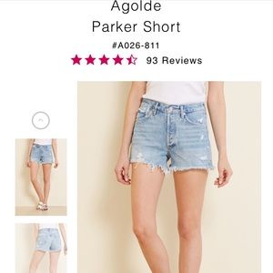 Agolde Parker shorts